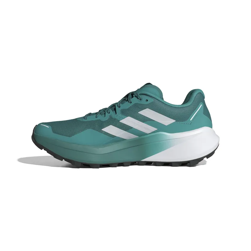 Adidas Terrex Agravic 3 Mens Trail Running Shoes - Pure Teal Dash Grey Core Black-3