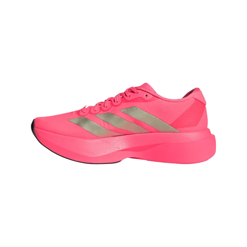 Adidas Adizero Evo SL Woven Womens Road Running Shoes - Solar Turbo Core Black Carbon-7