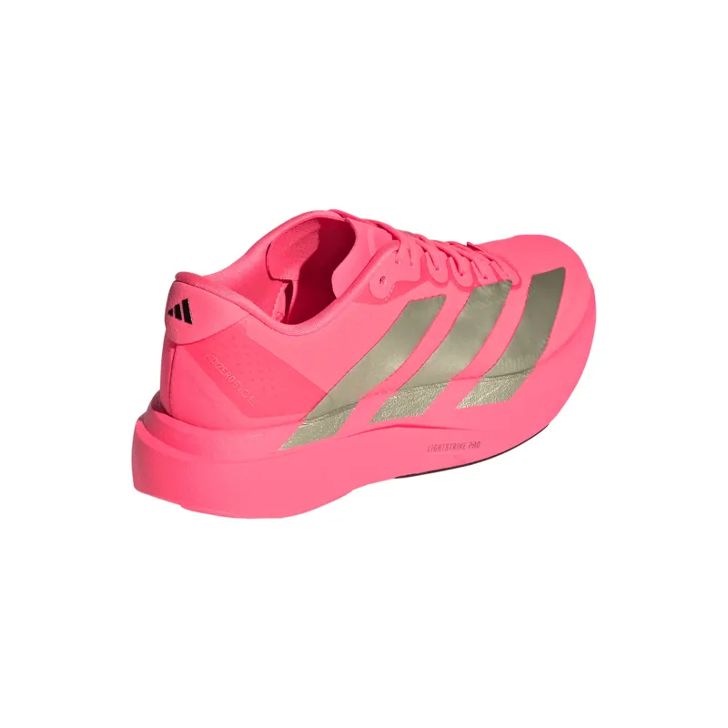Adidas Adizero Evo SL Woven Womens Road Running Shoes - Solar Turbo Core Black Carbon-5