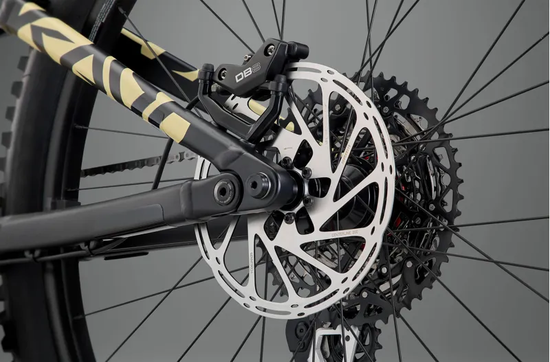 Whyte Kado Electric Mountain Bike in Dune Tan Yellow / Black-2