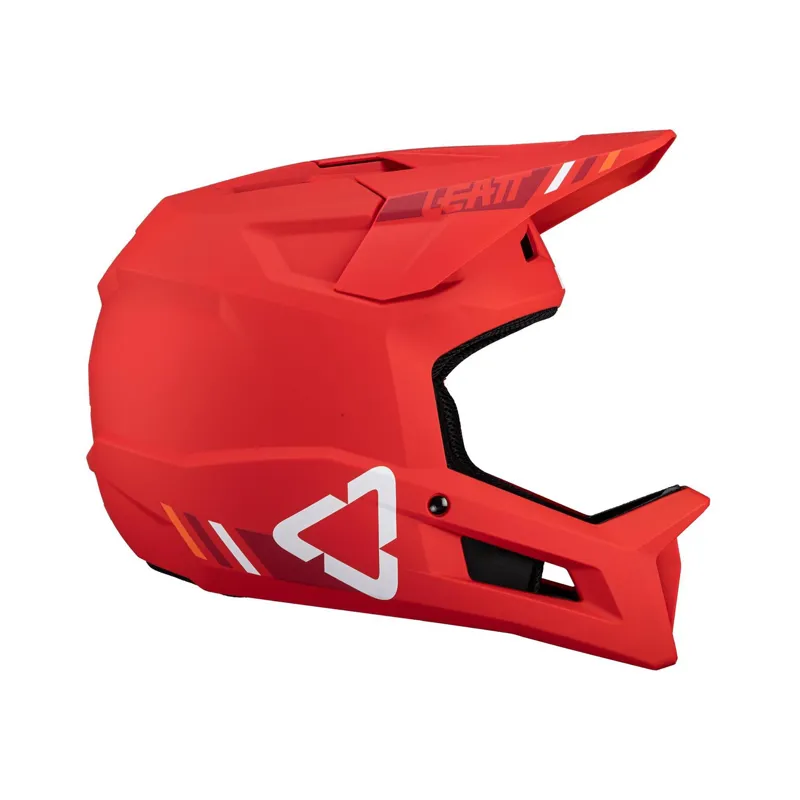 Leatt MTB Gravity 1.0 Jr Full Face Helmet in Red-4