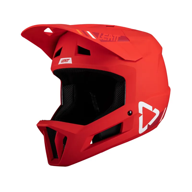 Leatt MTB Gravity 1.0 Full Face Helmet in Red-6