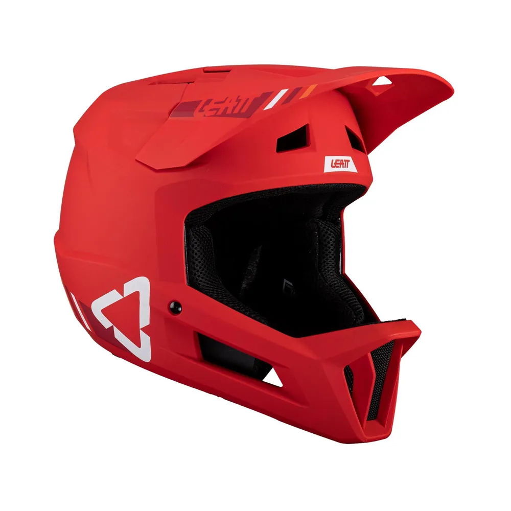 Leatt MTB Gravity 1.0 Full Face Helmet in Red