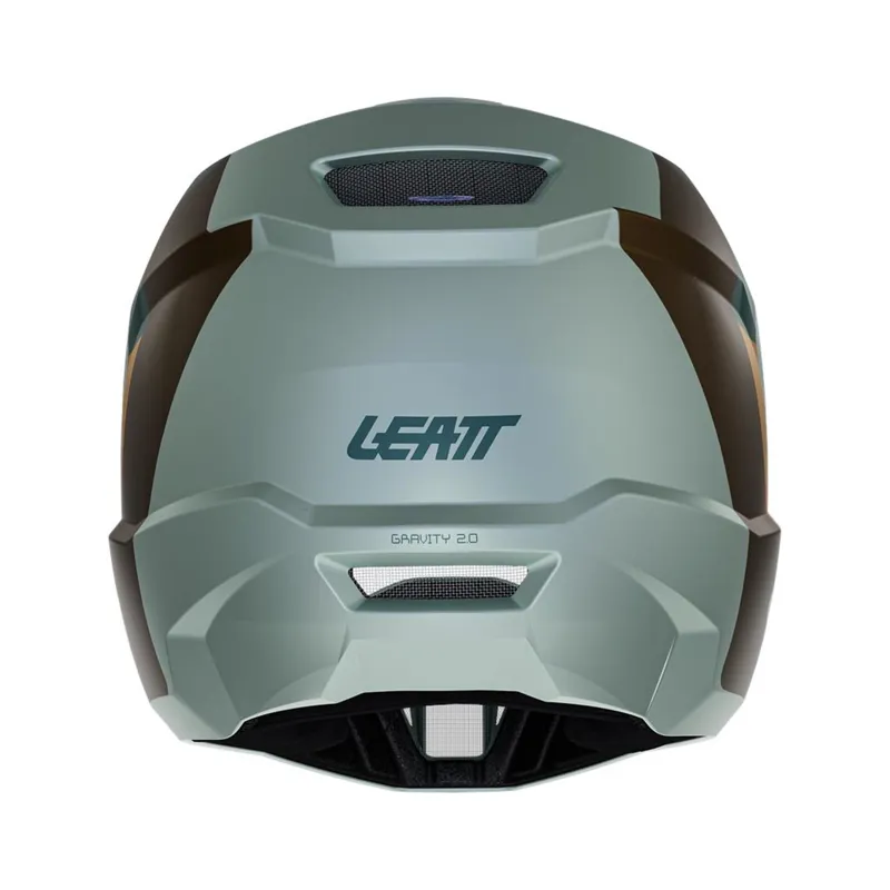 Leatt Gravity 2.0 MTB Full Face Helmet in Mint-2