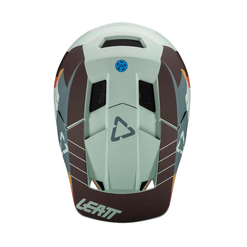 Leatt Gravity 2.0 MTB Full Face Helmet in Mint-3