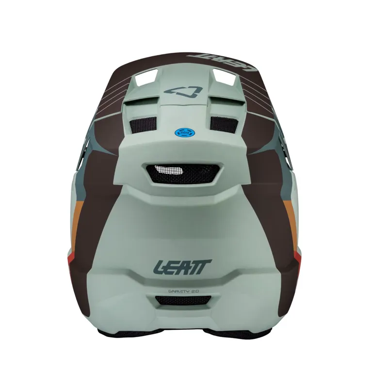 Leatt Gravity 2.0 MTB Full Face Helmet in Mint-6