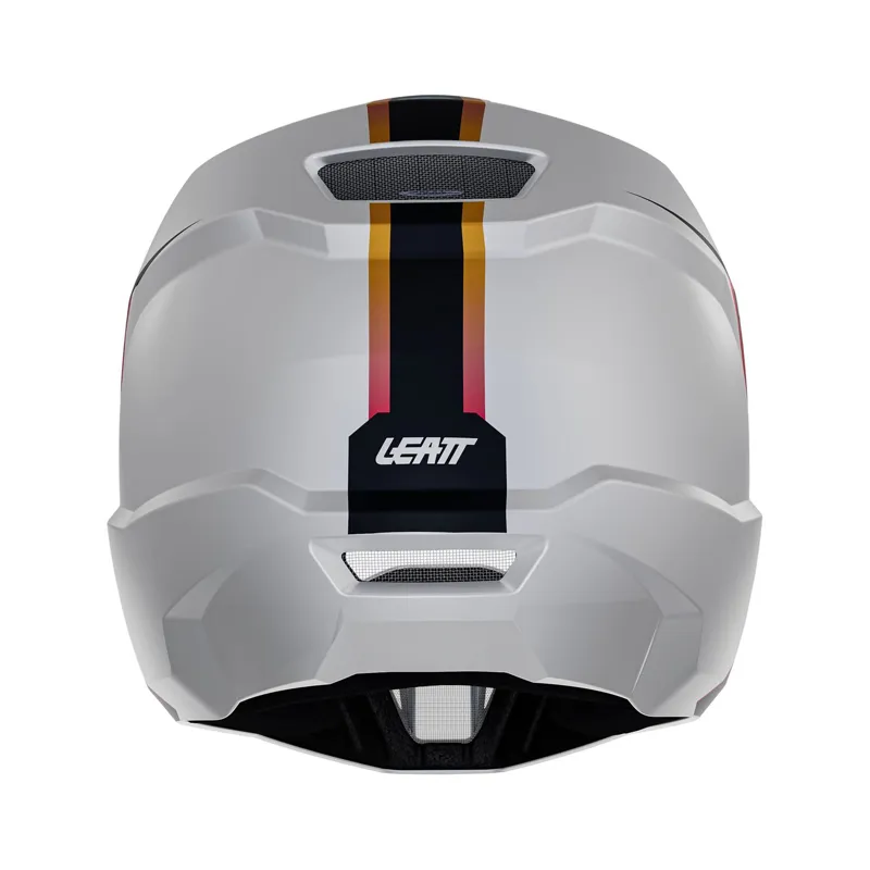 Leatt MTB Gravity 2.0 Full Face Helmet in White Black-3