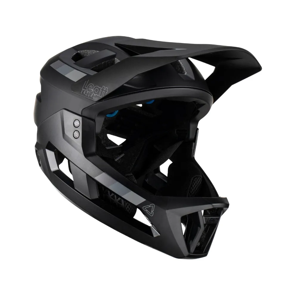 Leatt MTB Enduro 2.0 Junior XS Full Face Helmet in Stealth