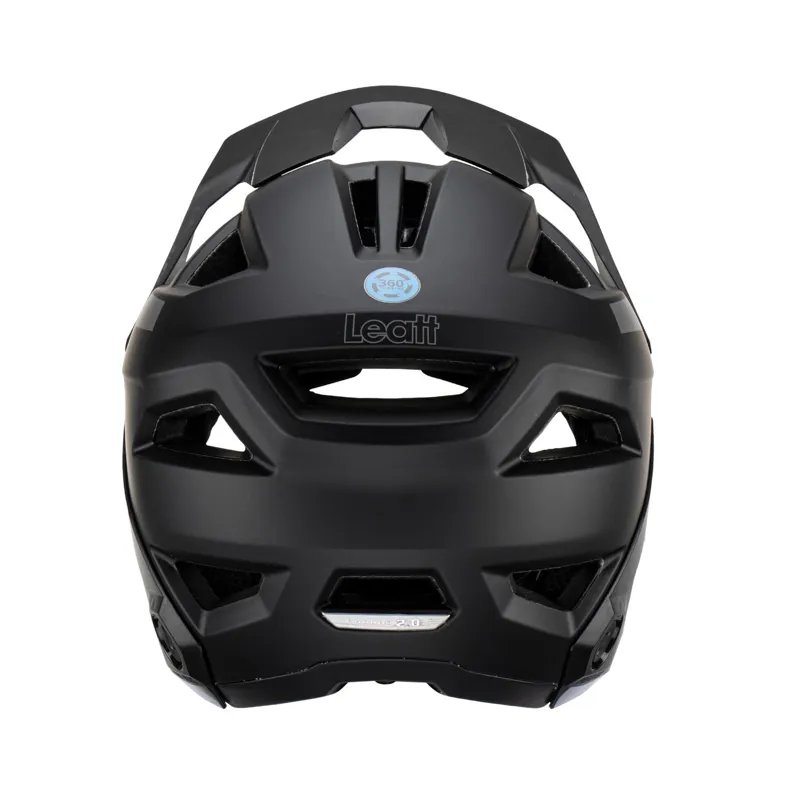 Leatt MTB Enduro 2.0 Junior XS Full Face Helmet in Stealth-1