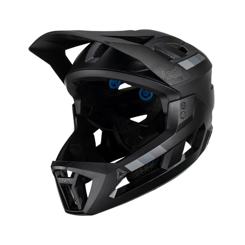 Leatt MTB Enduro 2.0 Junior XS Full Face Helmet in Stealth-4