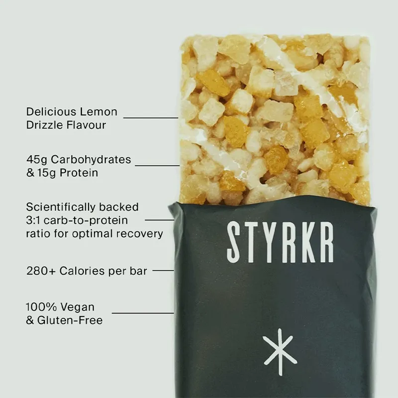 Styrkr Barplus Recovery Bar - Lemon Drizzle-1
