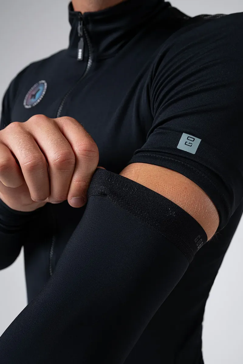 Gobik Kaba Thermal Arm Warmers - Black-2