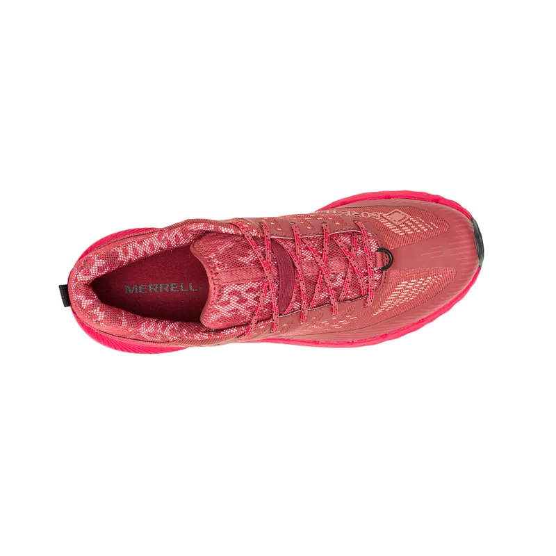 Merrell Agility Peak 5 GTX Trail Running Shoes - Red Oxide - UK11-4