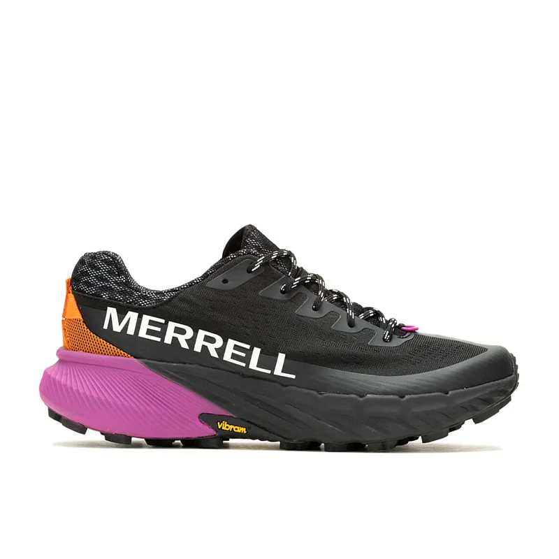 Merrell Womens Agility Peak 5 Mens Trail Running Shoes - Black Multi