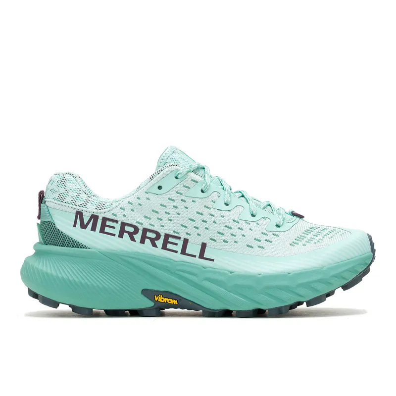 Merrell Womens Agility Peak 5 Trail Running Shoes - Frost Blue