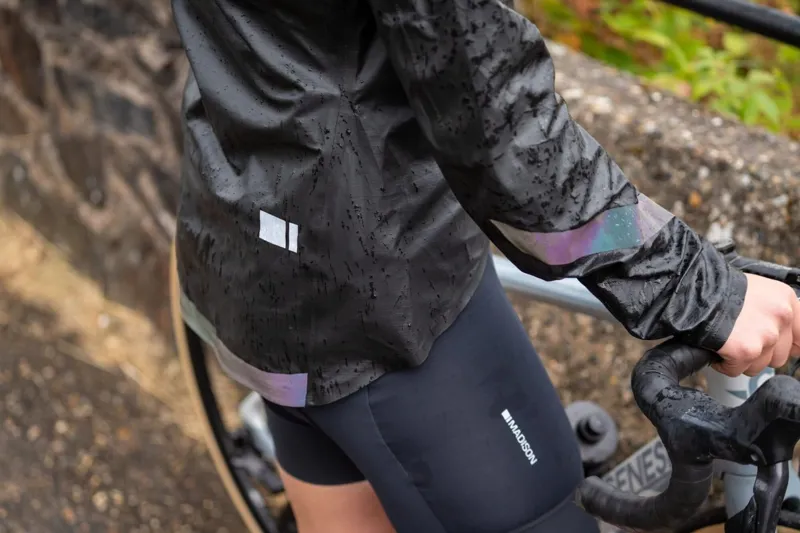 Madison Flux Hydro Waterproof Cycling Packable Jacket Black-3