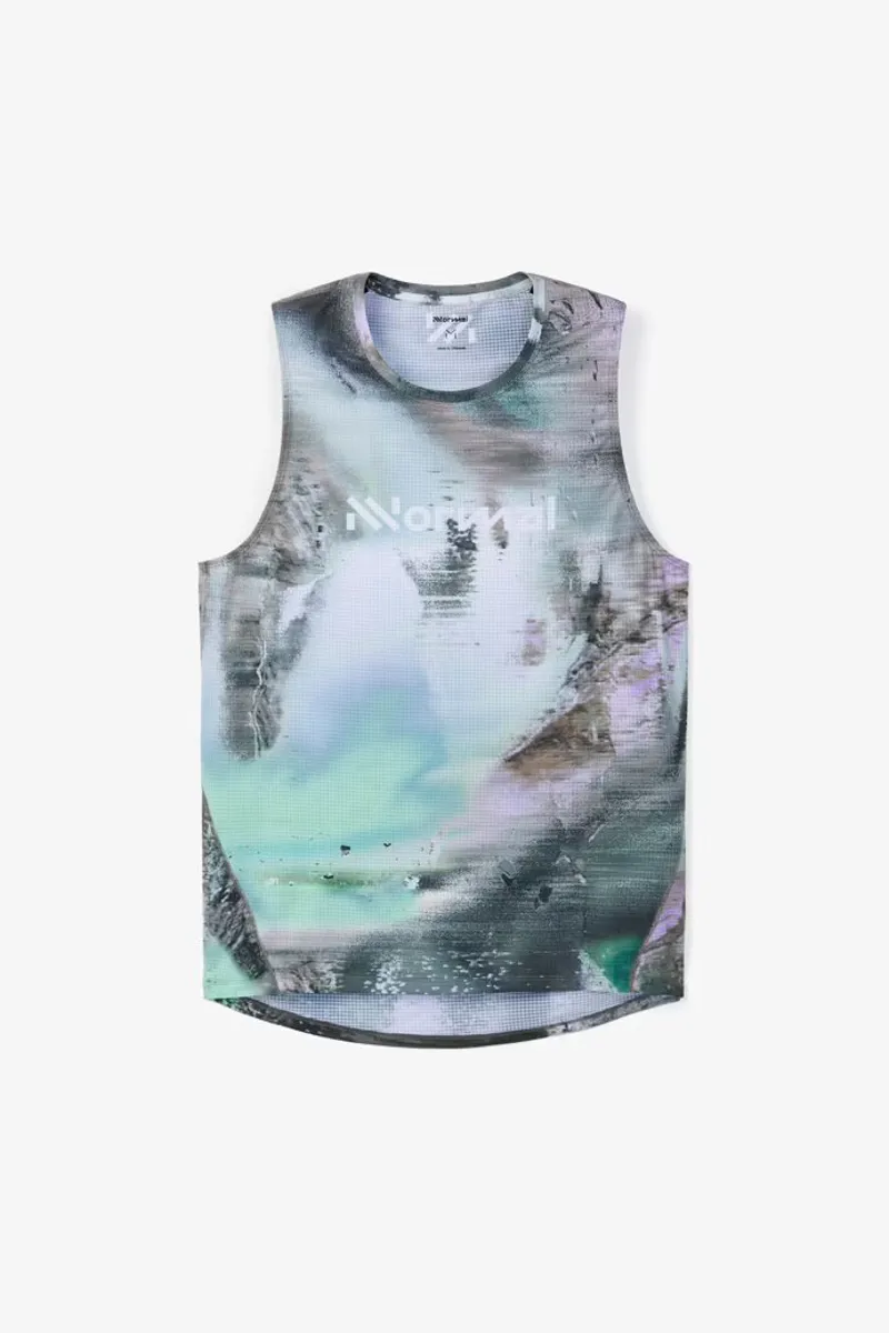 Nnormal Race Running Tank Tee - Nature Al Print