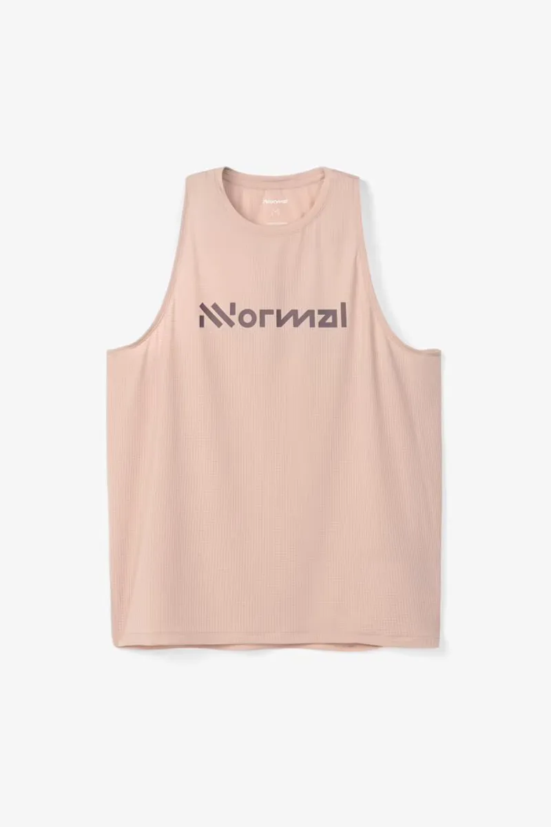 Nnormal Womens Race Running Tank Tee - Dusty Pink