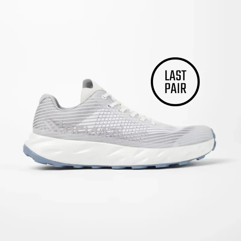 Nnormal KJerag Trail Running Shoe - White Grey - UK6.5