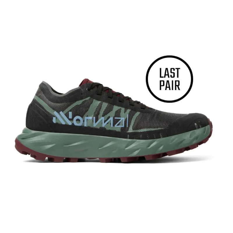 Nnormal Kjerag Brut Trail Running Shoes - Red Green - UK8