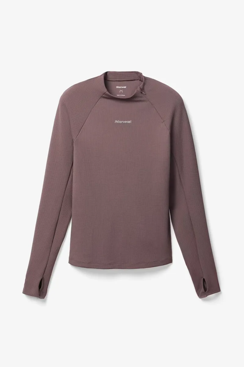 Nnormal Womens Trail Long Sleeve Running Top - Purple