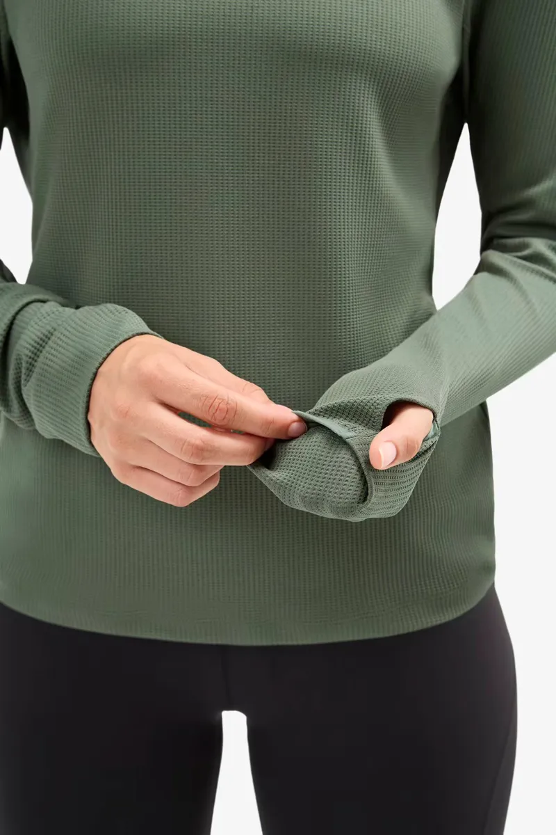 Nnormal Men's Trail Long Sleeve - Dark Green - Large-2