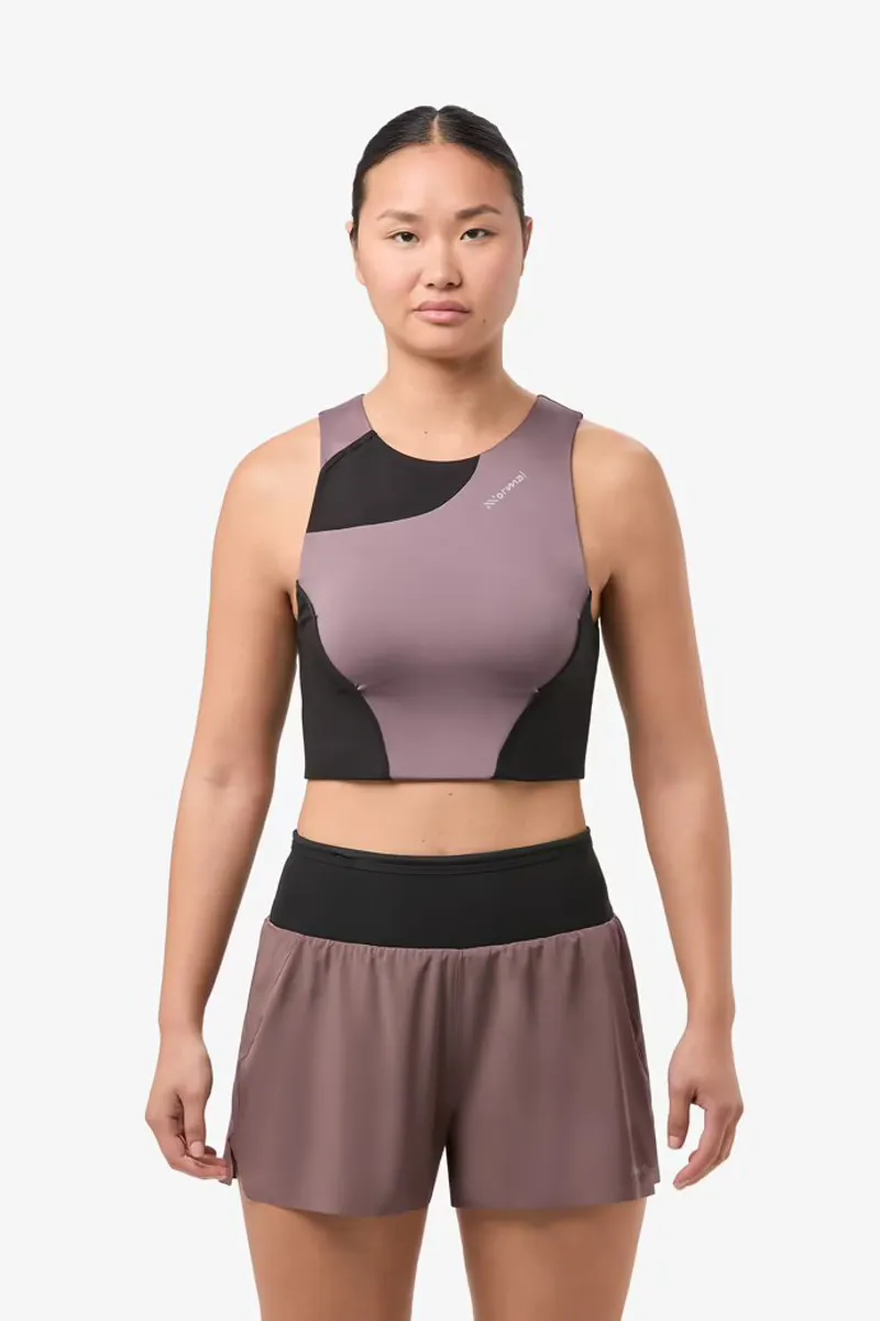 Nnormal Womens Trail Running Cropped Top - Albergini-2