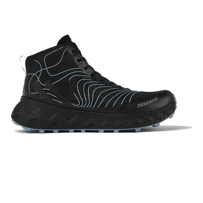 Nnormal Tomir Waterproof Unisex Walking Boots - Black Blue