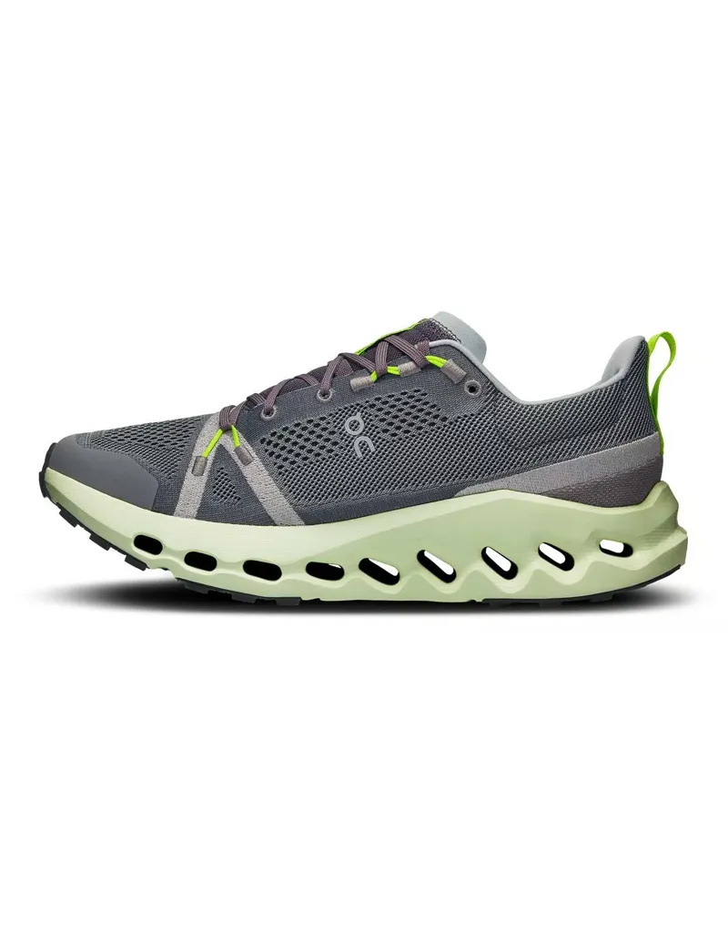 On Cloudsurfer Trail Running Shoes - Iron Lima-4