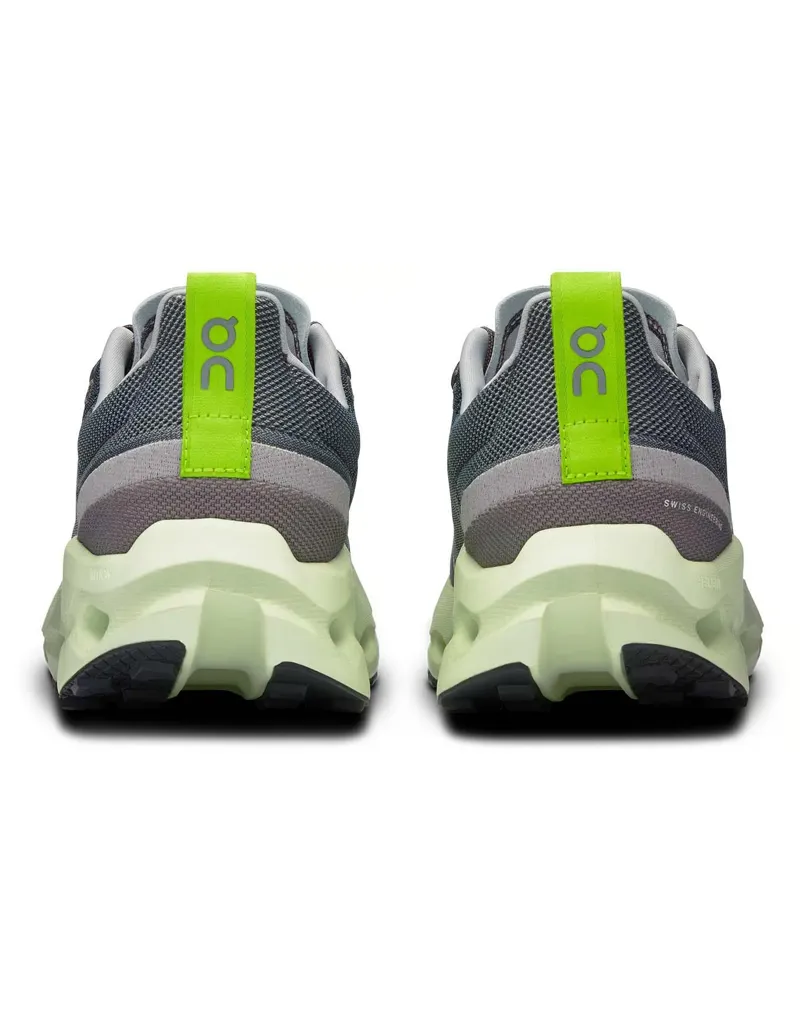On Cloudsurfer Trail Running Shoes - Iron Lima-1