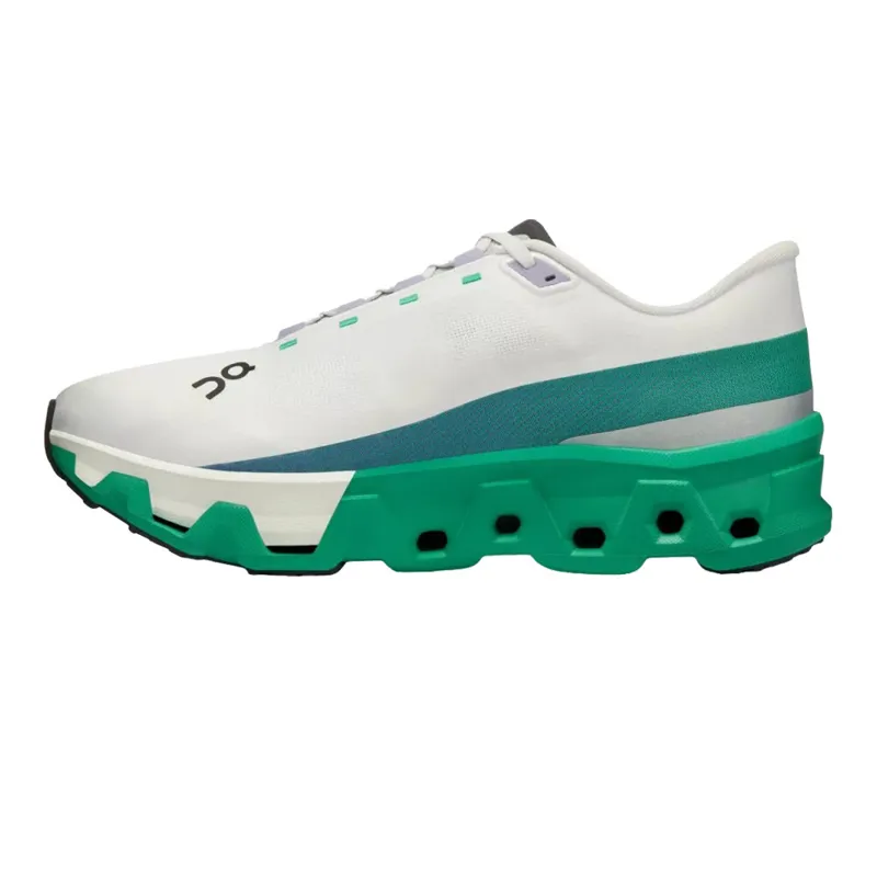 On Running Cloudmonster Hyper Womens Road Running Shoes - White Mint - Size 6.5-4
