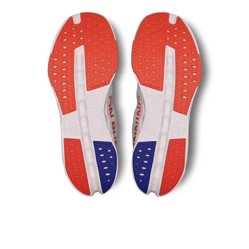 On Cloudsurfer Next Womens Road Running Shoes - White Flame-1