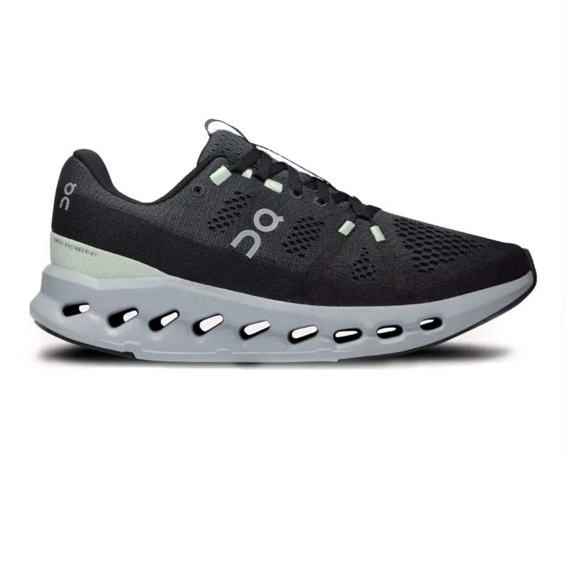 On Cloudsurfer Womens Road Running Shoes - Iron Glacier