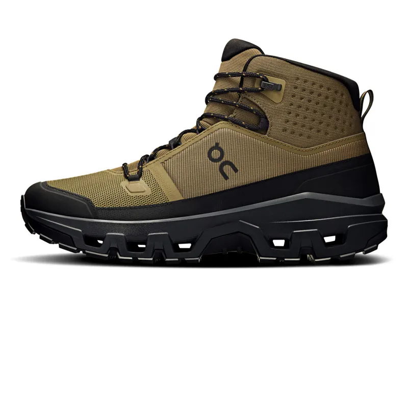 On Running Cloudrock Mid Waterproof Men's Walking Boots - Hunter Black-4