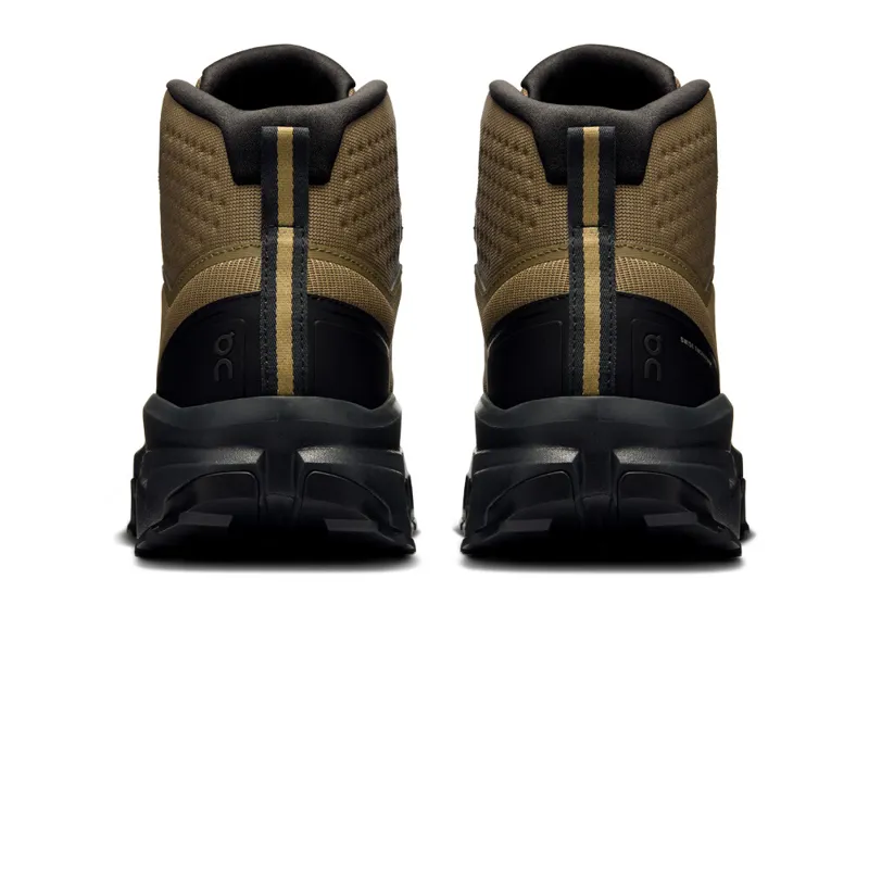 On Running Cloudrock Mid Waterproof Men's Walking Boots - Hunter Black-3