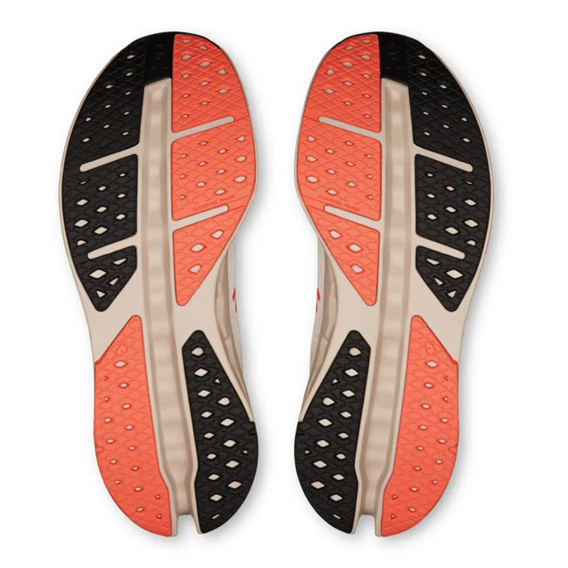 Cloudsurfer Max Womens Road Running Shoes - Ivory Salmon-1