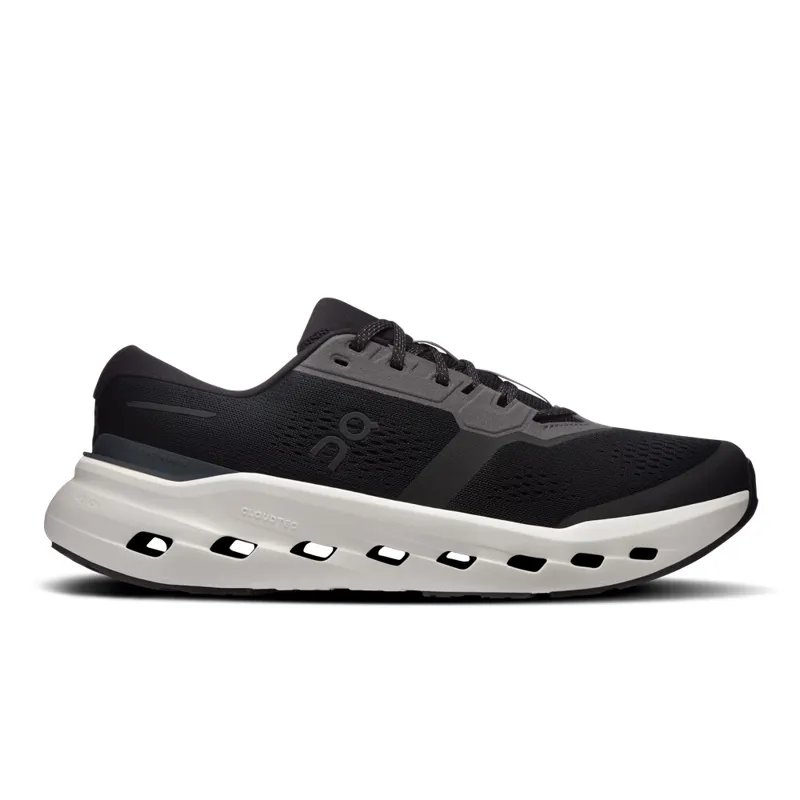 On Cloudrunner 3 Mens Supportive Road Running Shoe - Black Ivory