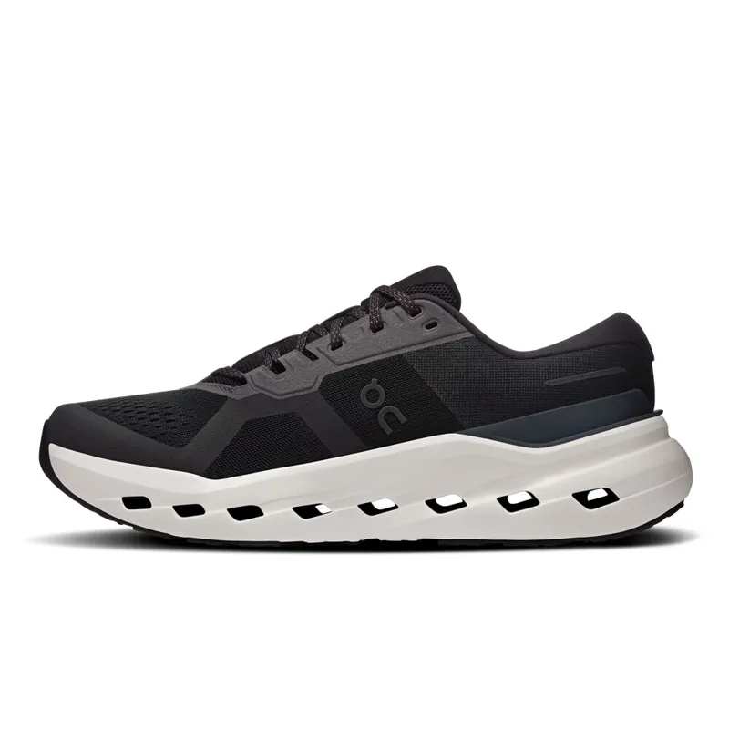 On Cloudrunner 3 Mens Supportive Road Running Shoe - Black Ivory-4