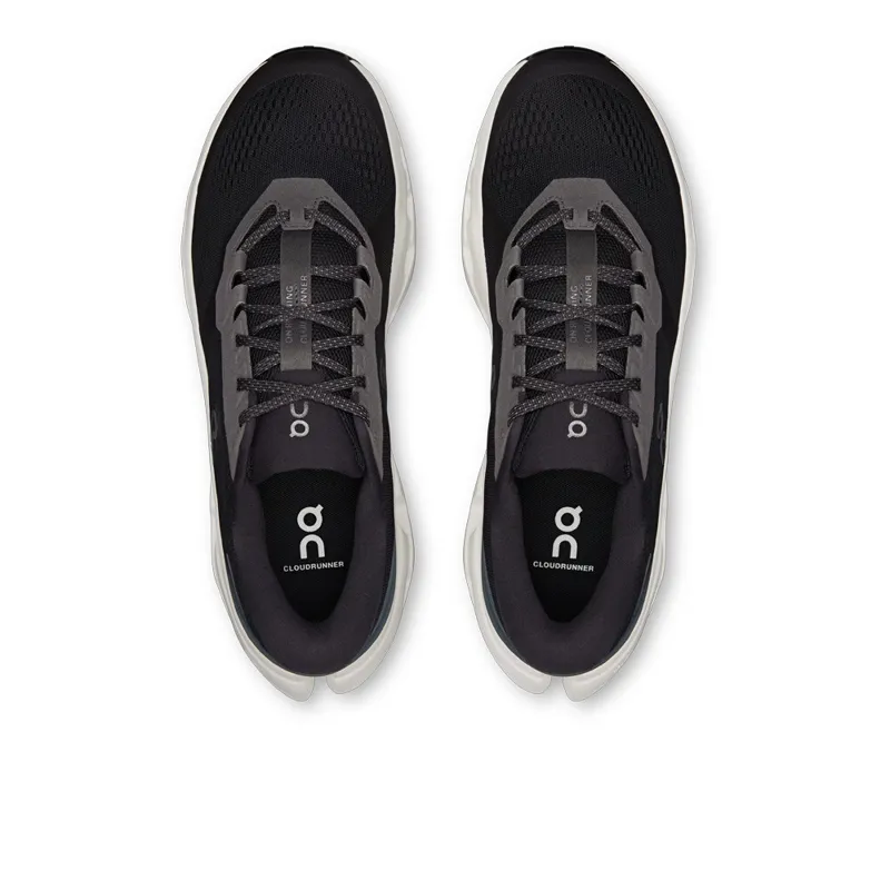 On Cloudrunner 3 Mens Supportive Road Running Shoe - Black Ivory-2
