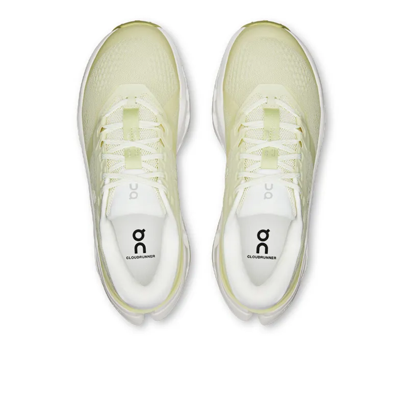 On Cloudrunner 3 Womens Supportive Road Running Shoe - Seedling Ivory-2