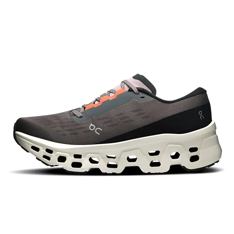 On Cloudmonster 3 Womens Road Running Shoes - Eclipse Ivory-4