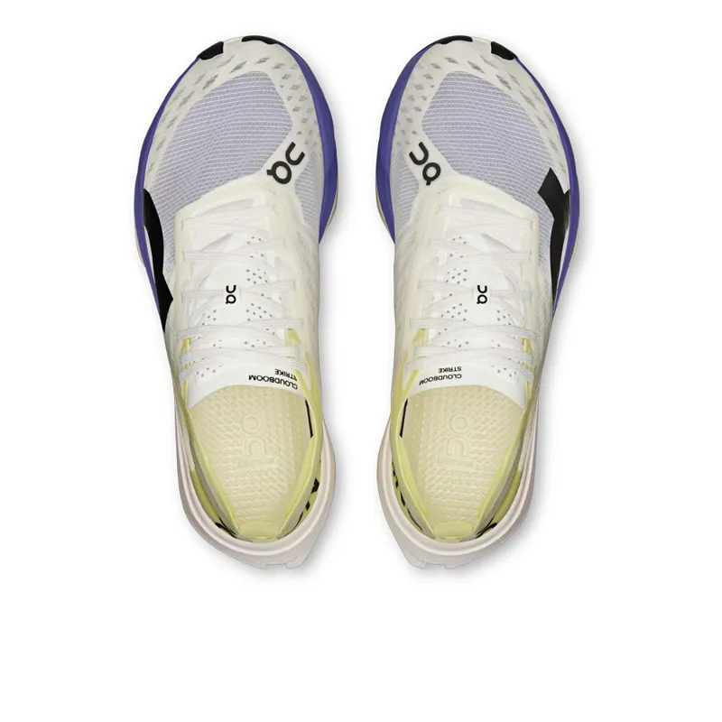 On Cloudboom Strike Mens Carbon Plated Road Running Shoe - Juniper Limelight-2