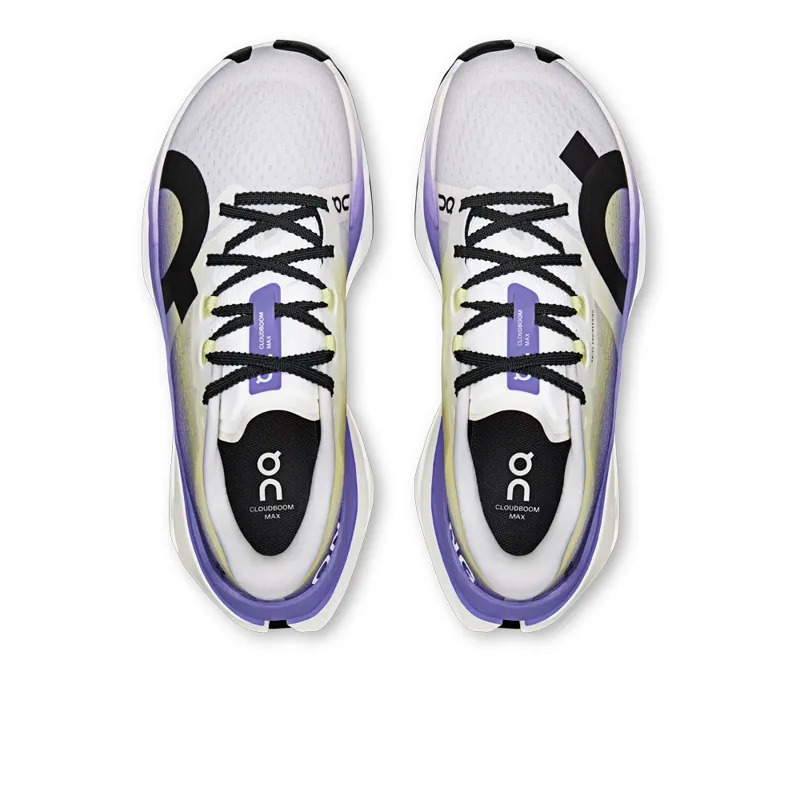 On Cloudboom Max Womens Road Running Shoe - White Juniper-3