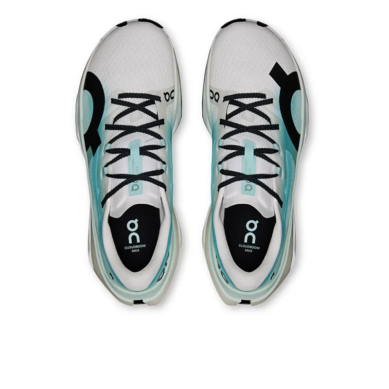 On Cloudboom Max Mens Road Running Shoe - White Flurry-1