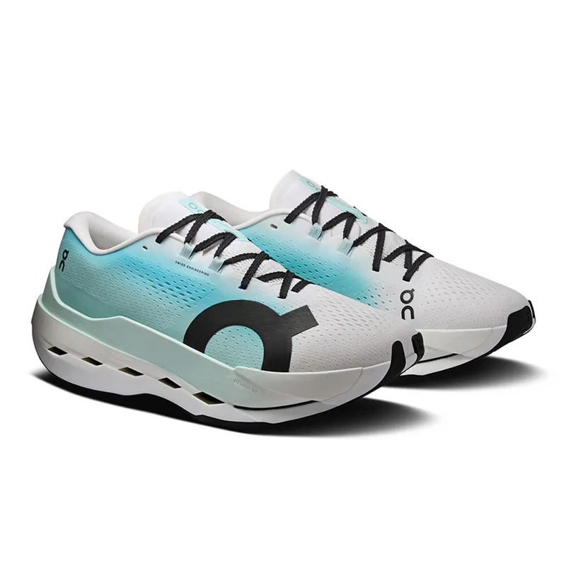 On Cloudboom Max Mens Road Running Shoe - White Flurry-3