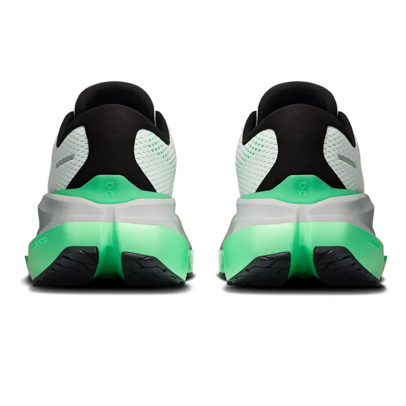 On Cloudrunner 3 Max Women's Supportive Running Shoes - White Verdite-4
