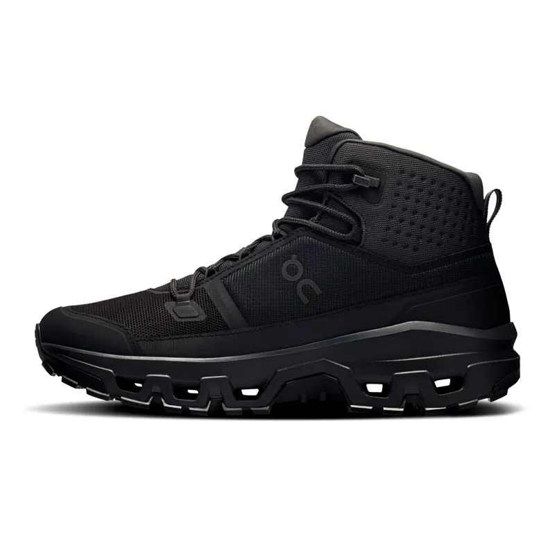 On Running Cloudrock Mid Waterproof walking Boots - Black -4