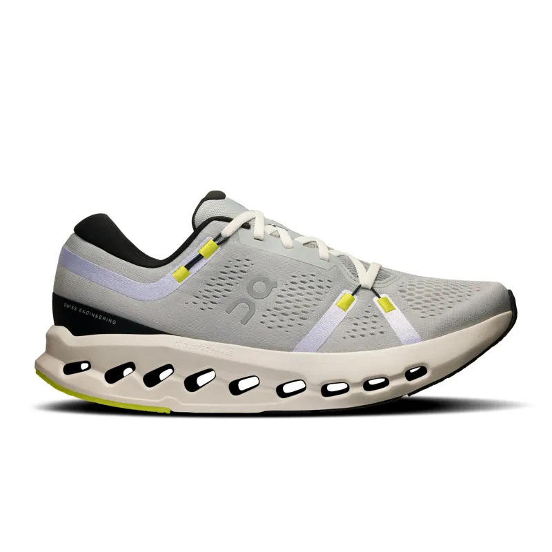 On Cloudsurfer 2 Mens Road Running Shoes - Glacier Ivory