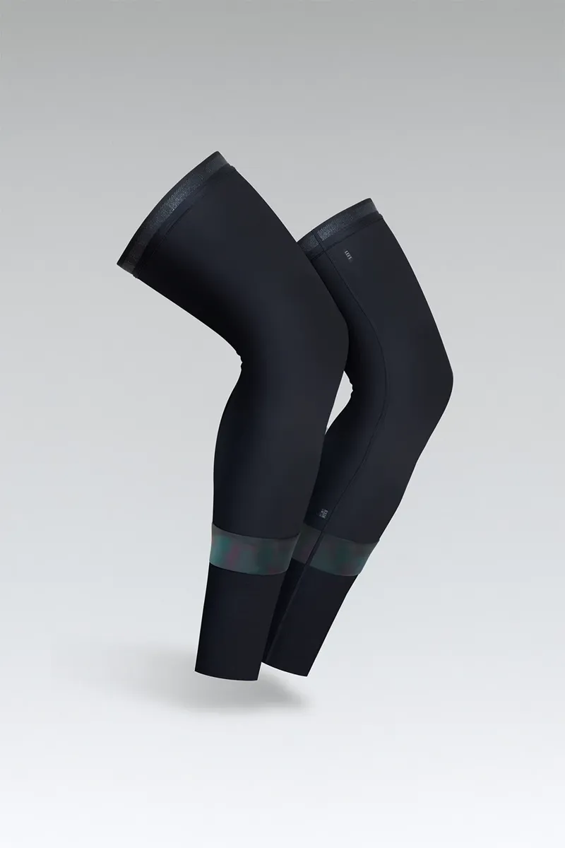 Gobik Kaba 2.0 Thermal Knee Warmers - Pitch Black