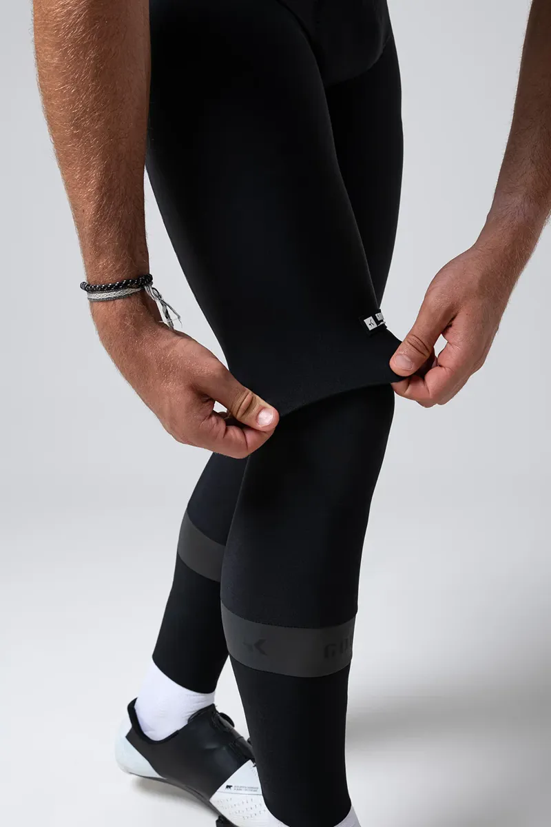 Gobik Kaba 2.0 Thermal Knee Warmers - Pitch Black-4